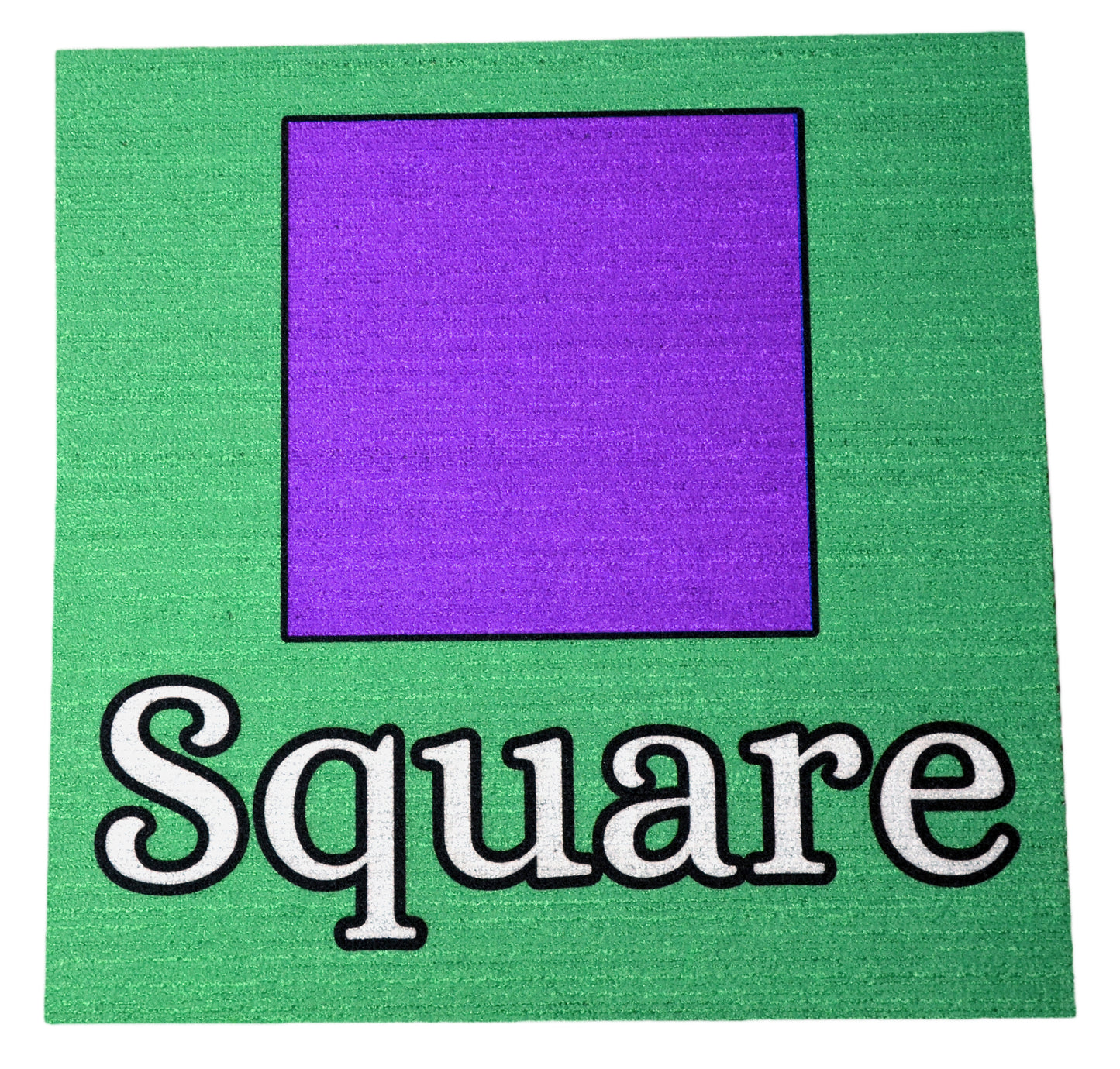 Shapes Kids Carpet Tiles – 9‑Piece Educational Set (18" x 18") – Colorful Classroom & Playroom Flooring