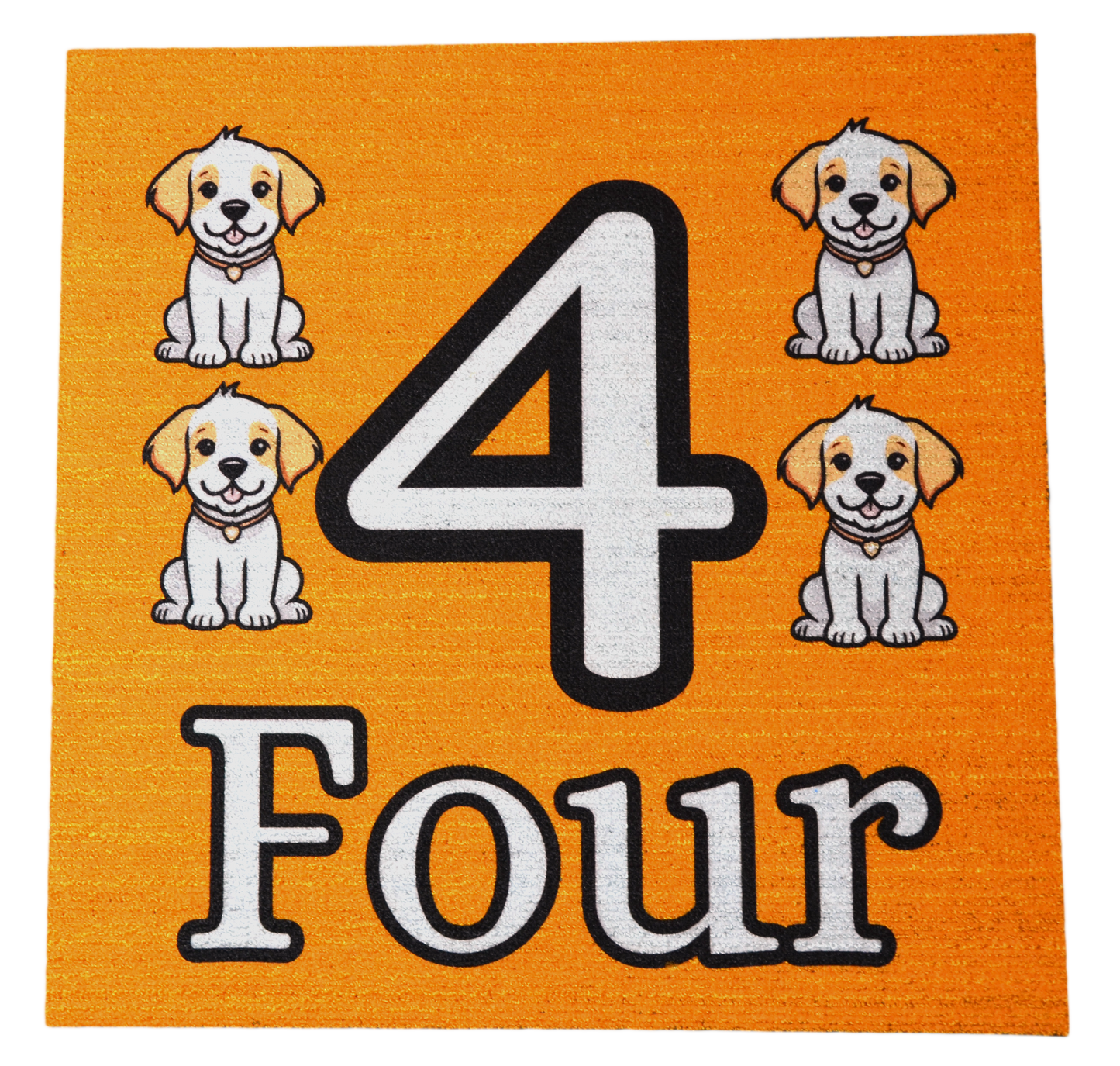 Numbers & Math Symbols Kids Carpet Tiles – 16‑Piece Educational Set (18" x 18") – 36 sq. ft.