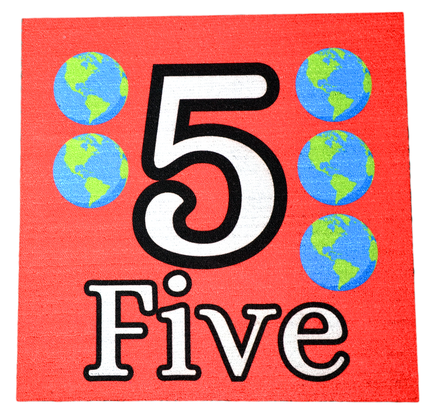 Numbers & Math Symbols Kids Carpet Tiles – 16‑Piece Educational Set (18" x 18") – 36 sq. ft.