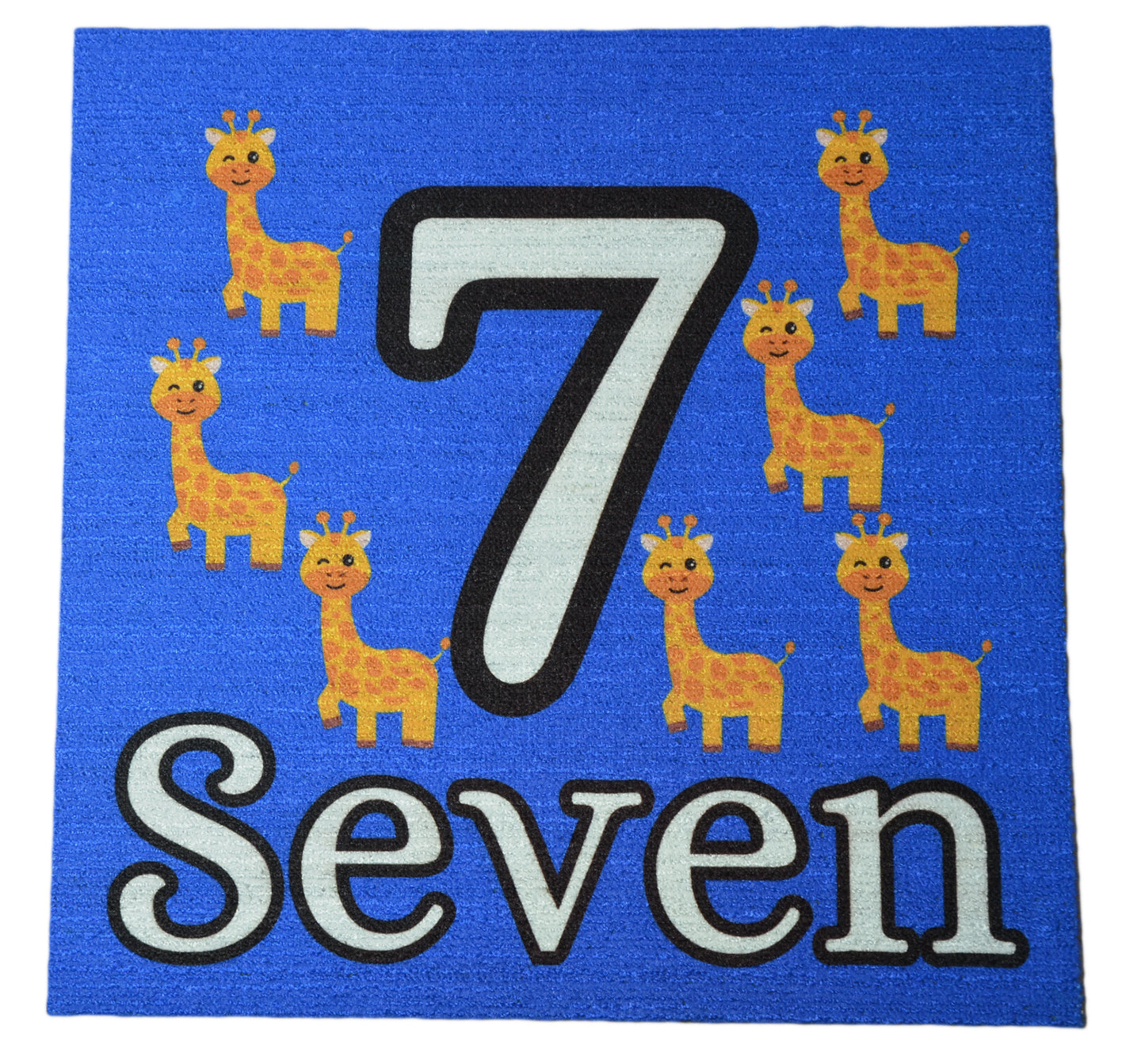 Numbers & Math Symbols Kids Carpet Tiles – 16‑Piece Educational Set (18" x 18") – 36 sq. ft.
