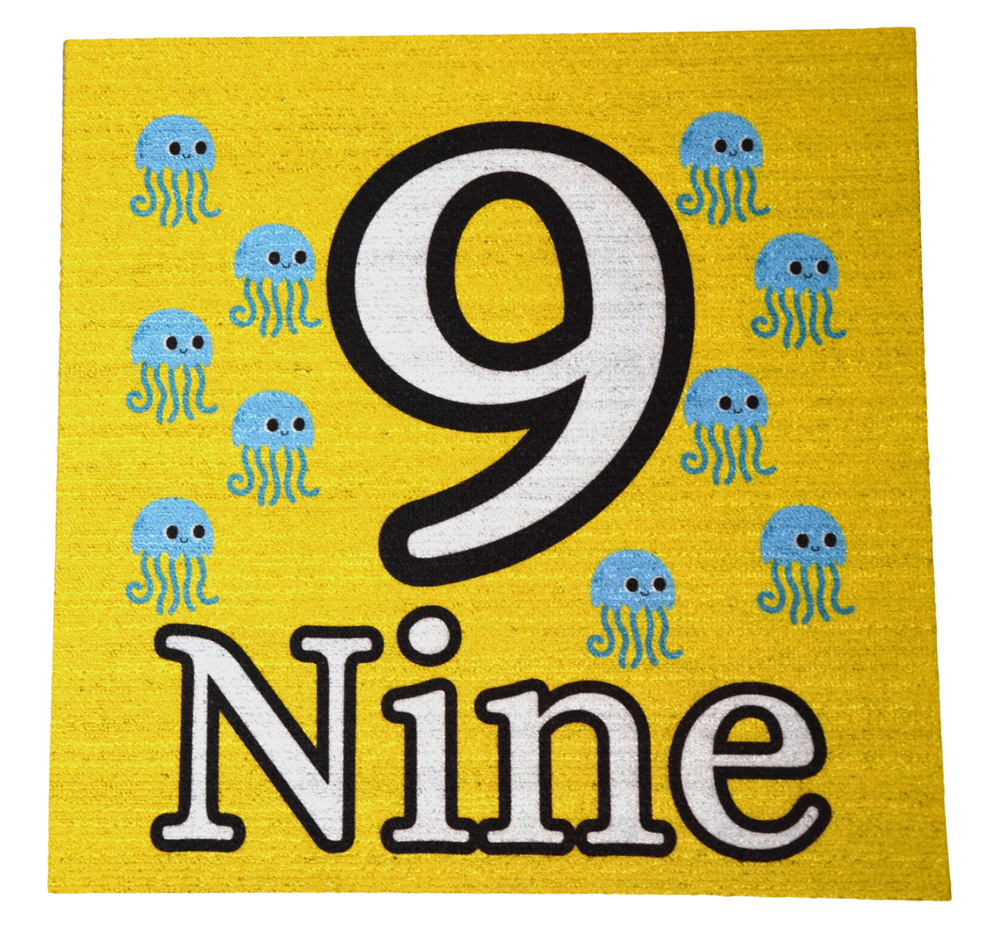 Numbers & Math Symbols Kids Carpet Tiles – 16‑Piece Educational Set (18" x 18") – 36 sq. ft.