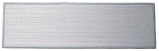 Silver Mist Low‑Profile Non‑Slip Stair Treads – Peel & Stick | Set of 15 (30" x 9")