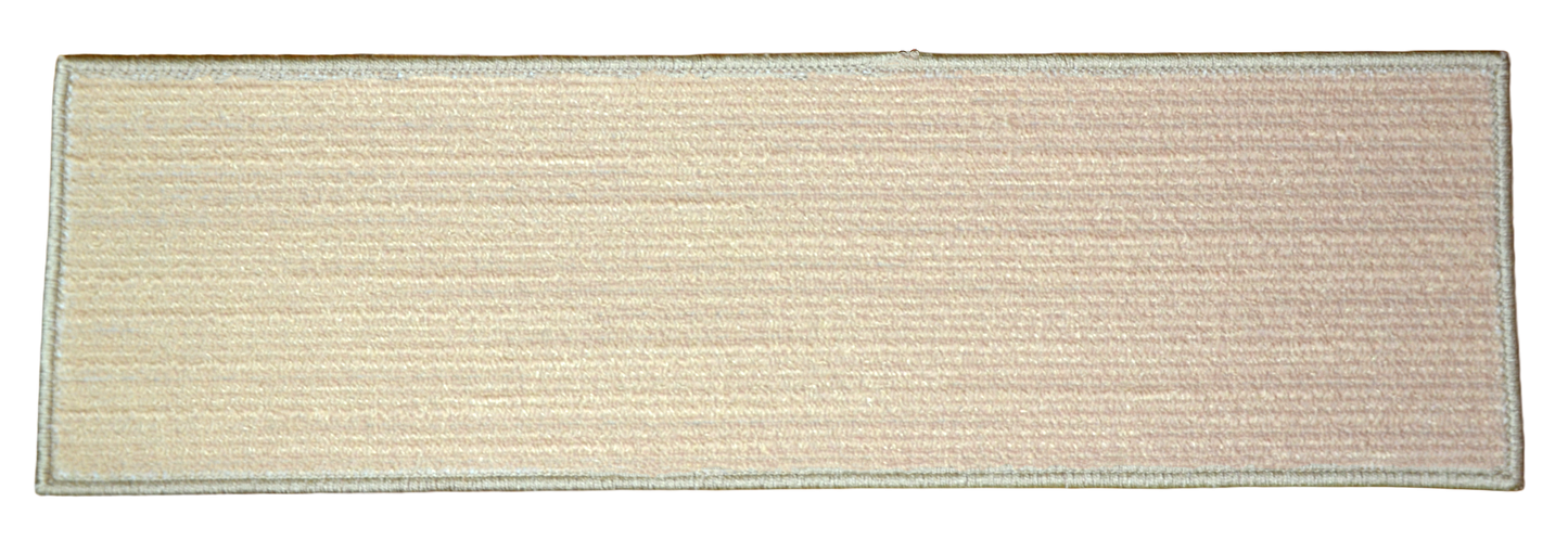 Sandstone Beige Low‑Profile Non‑Slip Stair Treads – Peel & Stick | Set of 15 (30" x 9")