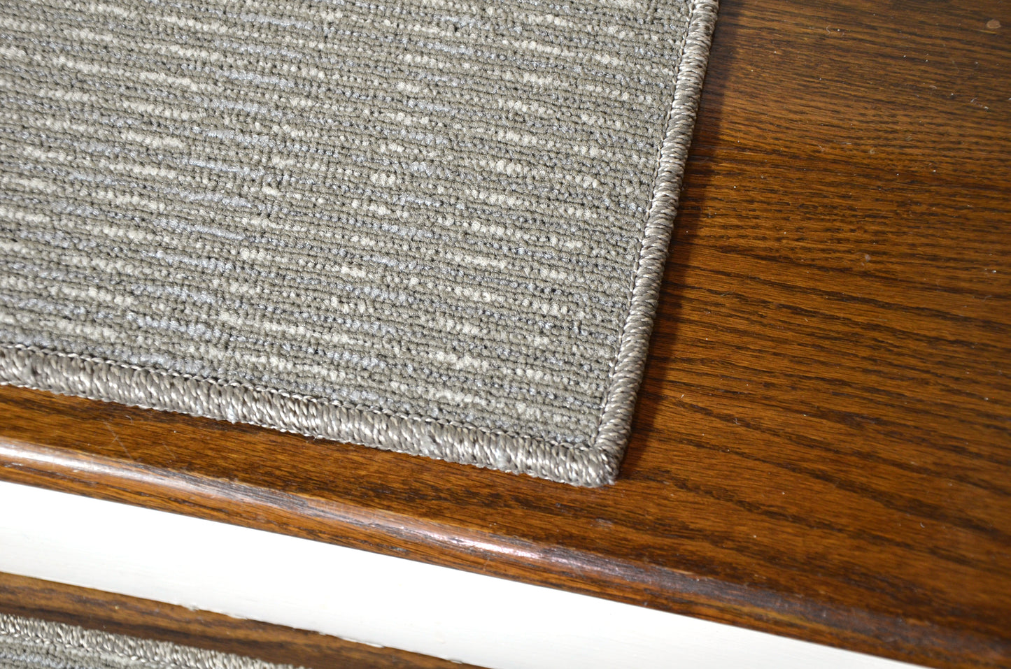 Stoneweave Multi‑Tone Geometric Stair Treads – Peel & Stick | Set of 15 (30" x 9")