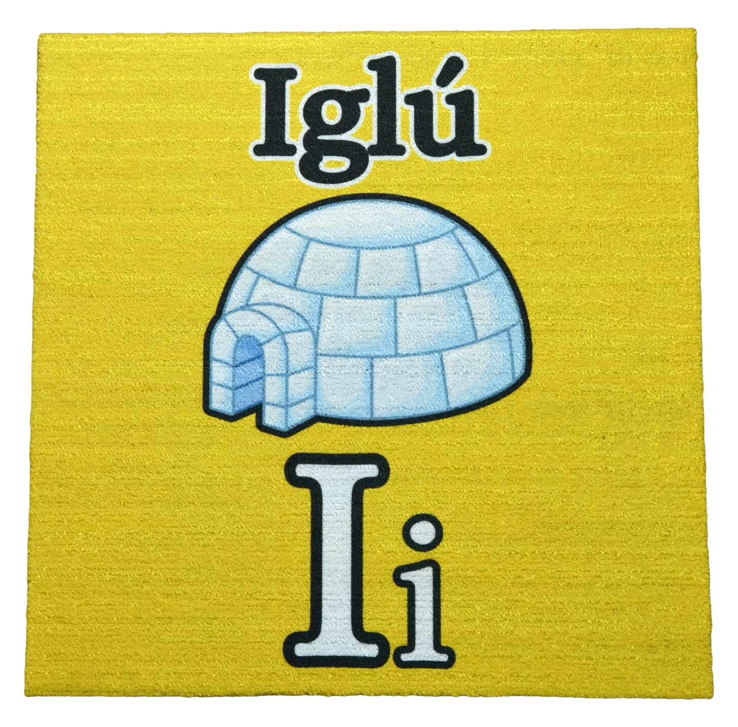 Tread Haven Spanish Alphabet Carpet Tiles – 27‑Piece Set, 18"x18" Non‑Adhesive Tiles – Covers 60.75 Sq Ft