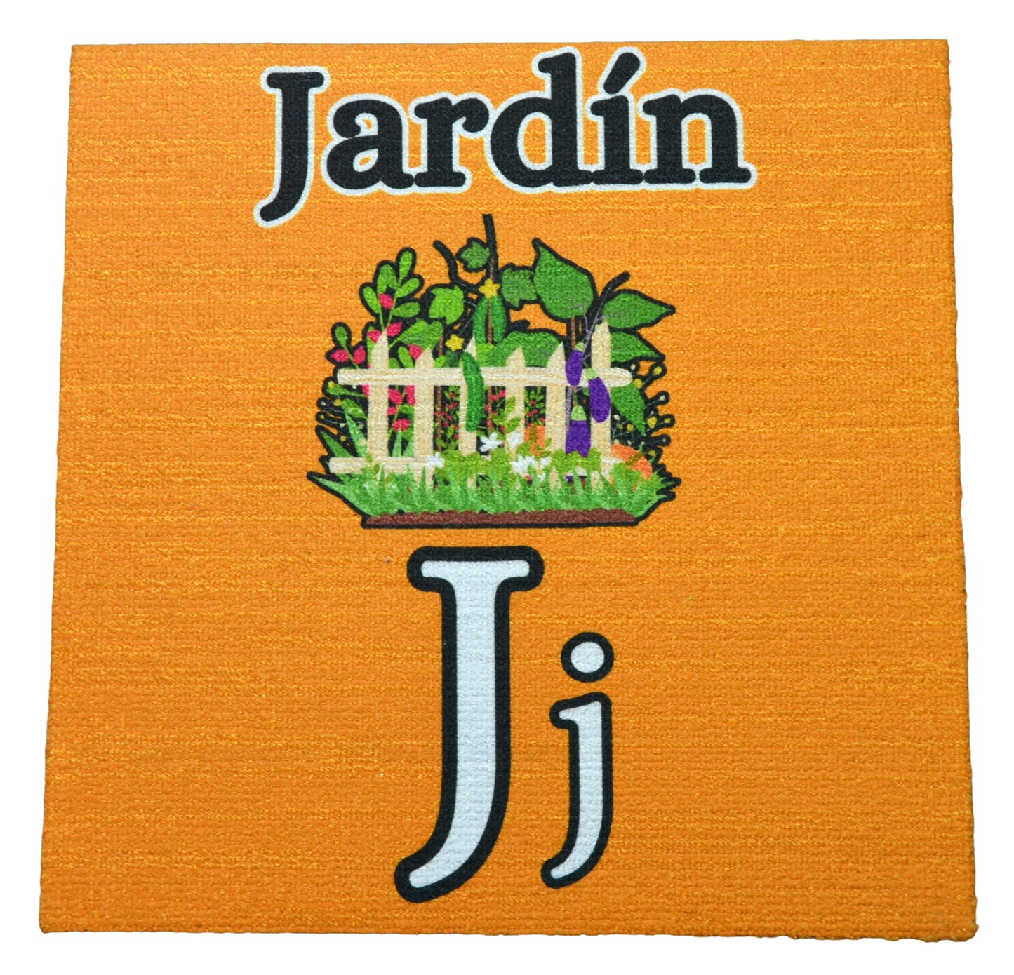 Tread Haven Spanish Alphabet Carpet Tiles – 27‑Piece Set, 18"x18" Non‑Adhesive Tiles – Covers 60.75 Sq Ft