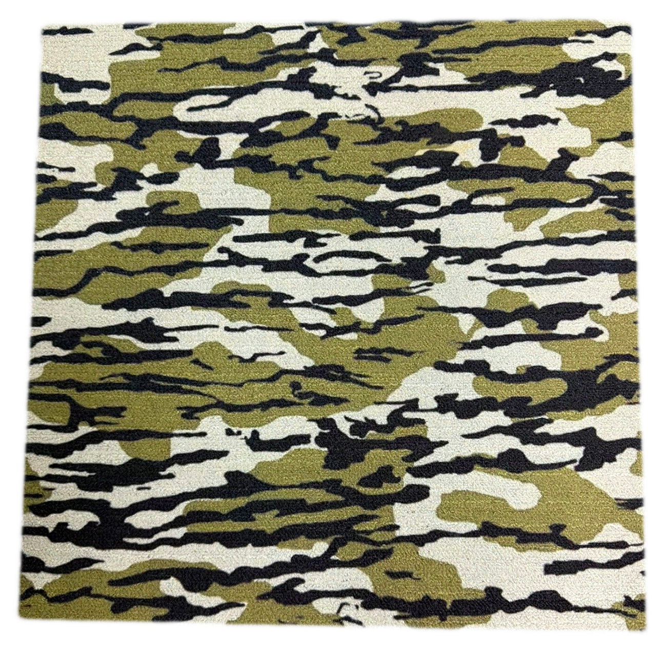 Tread Haven Duck Camouflage Peel & Stick Carpet Tiles – 18" x 18" | 20 Pieces Cover 45 sq ft